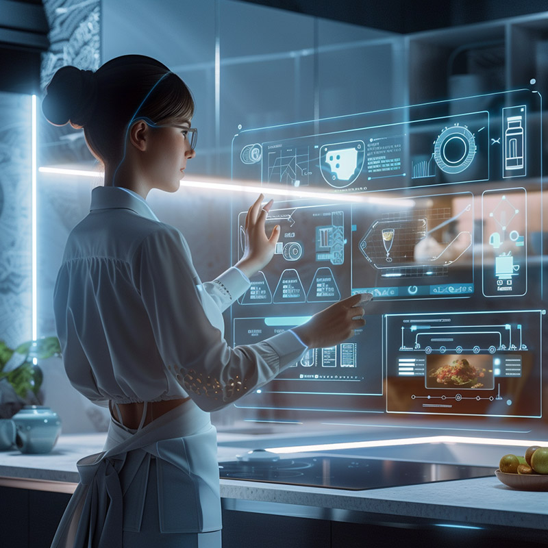 Smart Kitchen with AI Personal Assistant