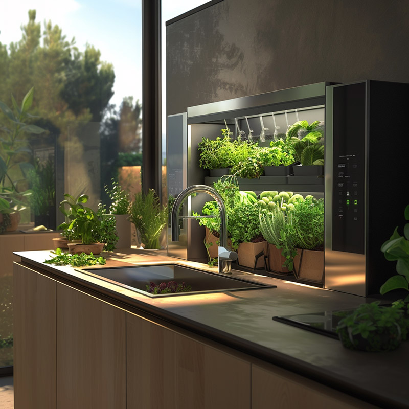 Sustainable Kitchen Tech Integration