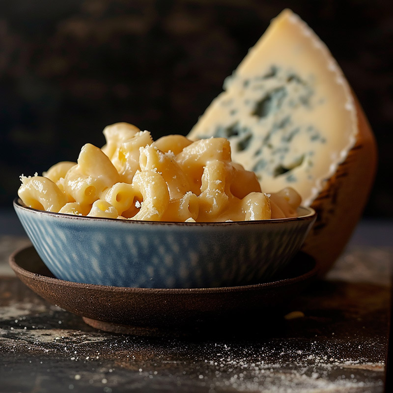 Blue Cheese for a Bold Mac and Cheese Flavor