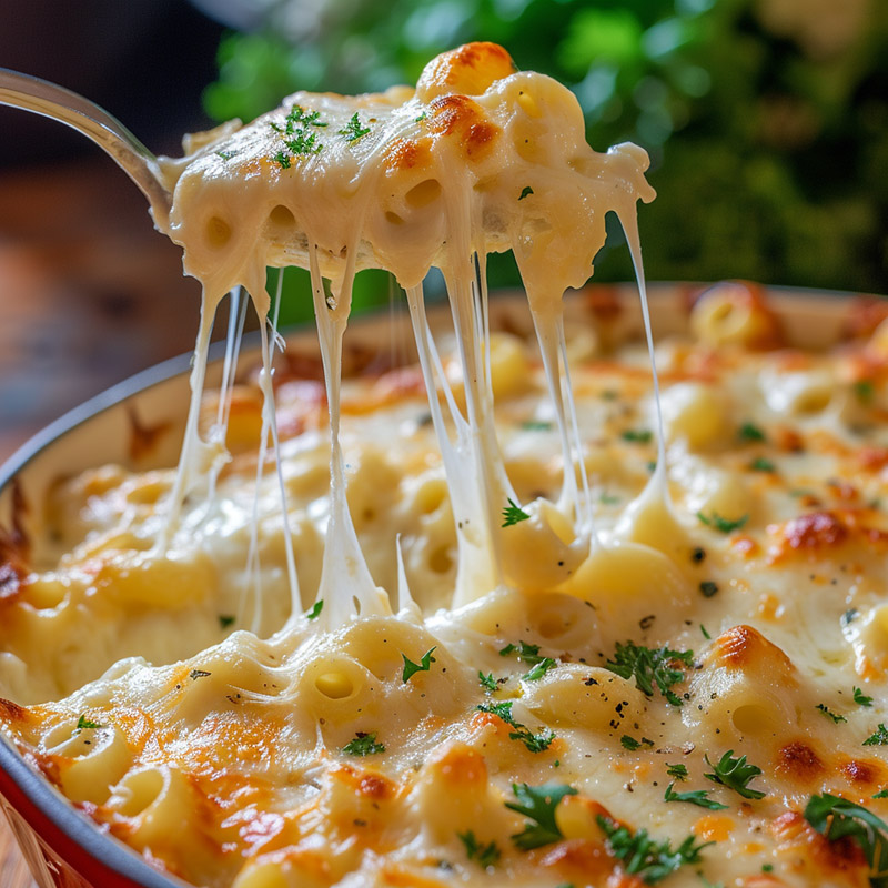 Mozzarella Cheese for Stretchy Mac and Cheese