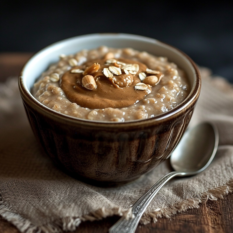 Oatmeal with Nut Butter