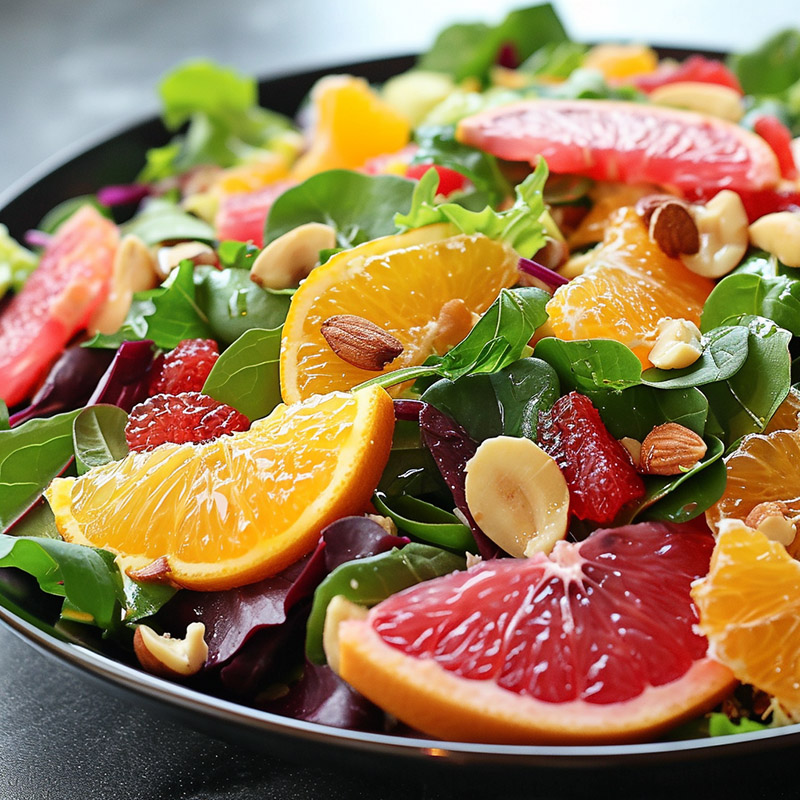 Healthy Citrus Salad with Oranges