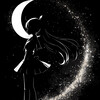 Graceful Celestial Silhouette 3