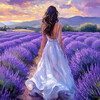 Lavender Fields Reverie 2