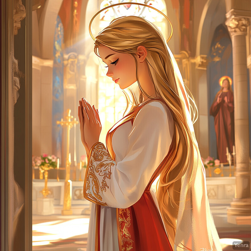 Mary in Prayer