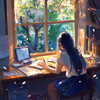 Serene Study Moments 0