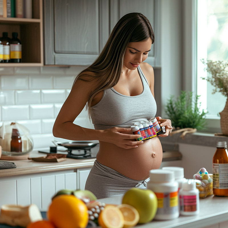 Lifestyle Image of a Healthy Pregnancy