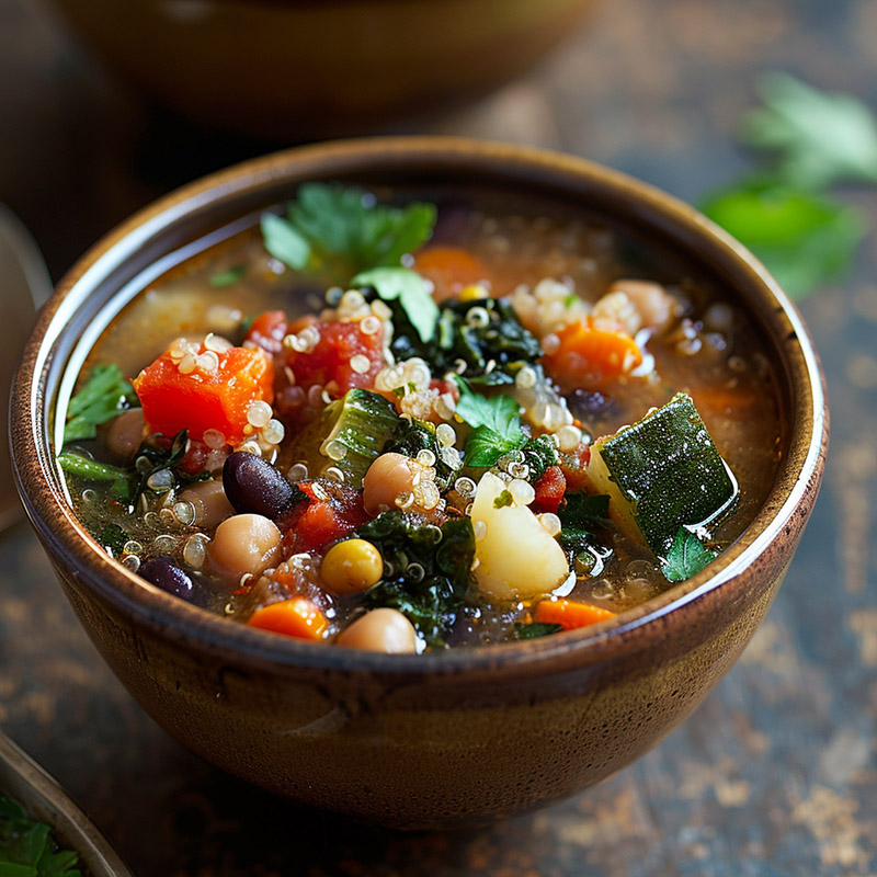 Quinoa Soup for a Comforting Meal