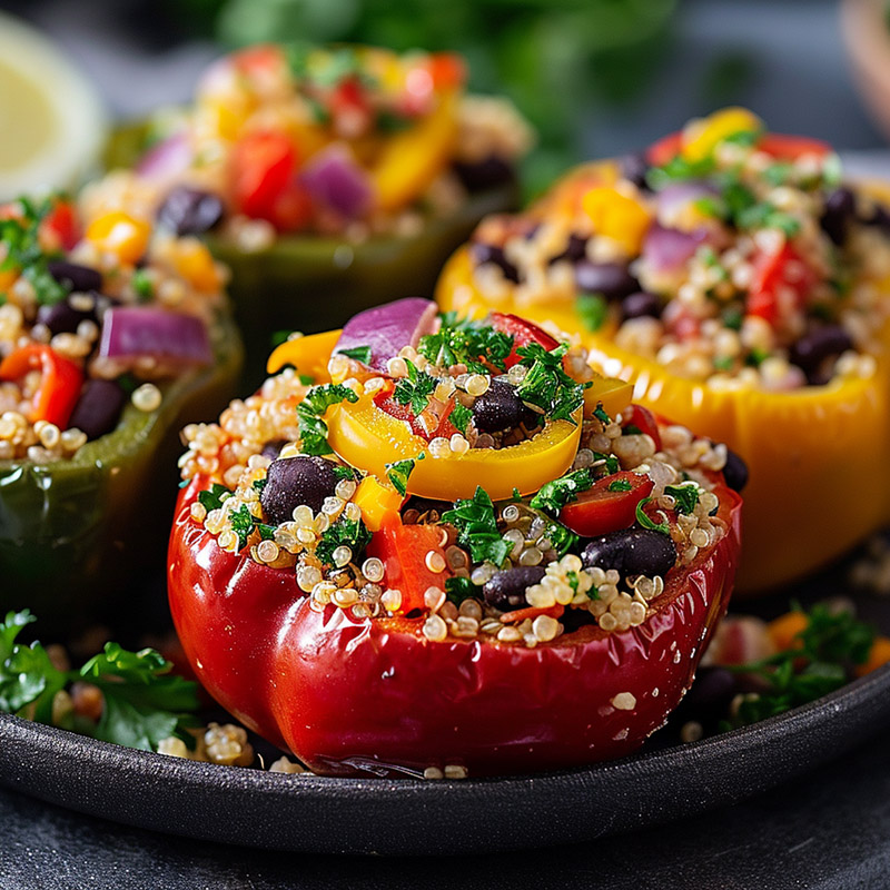 Quinoa in Vegetarian and Vegan Dishes