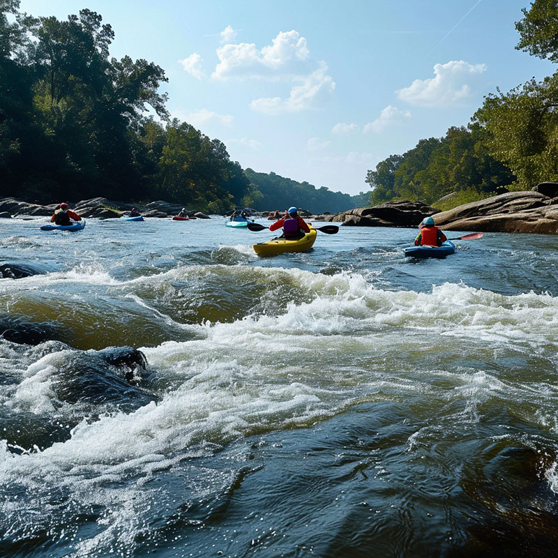 Kayaking Adventure on the Roanoke River