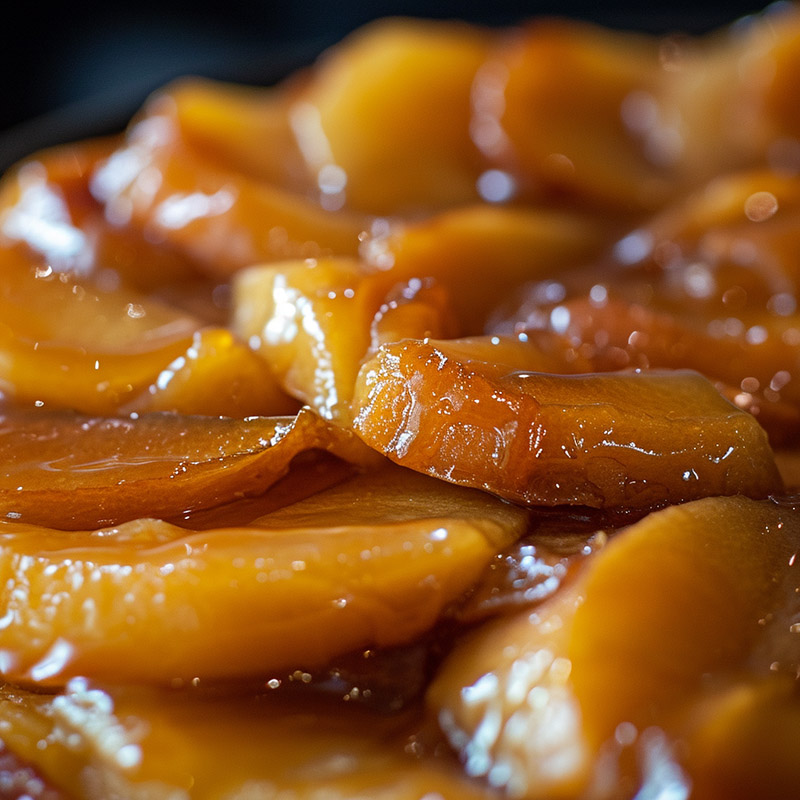 Close-Up of Tarte Tatin