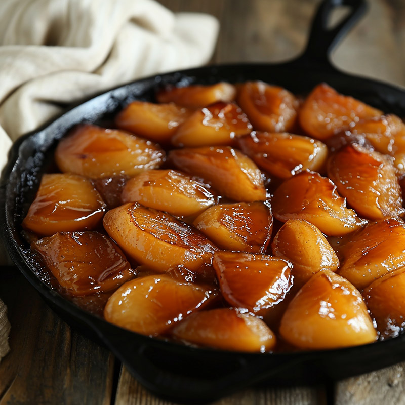 Baking Tarte Tatin in a Cast Iron Skillet