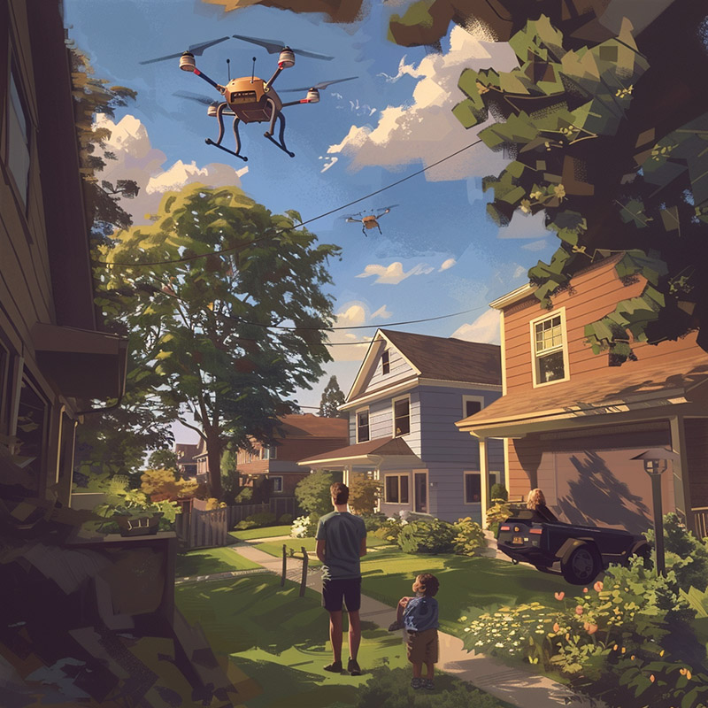 Drones for Delivery and Logistics