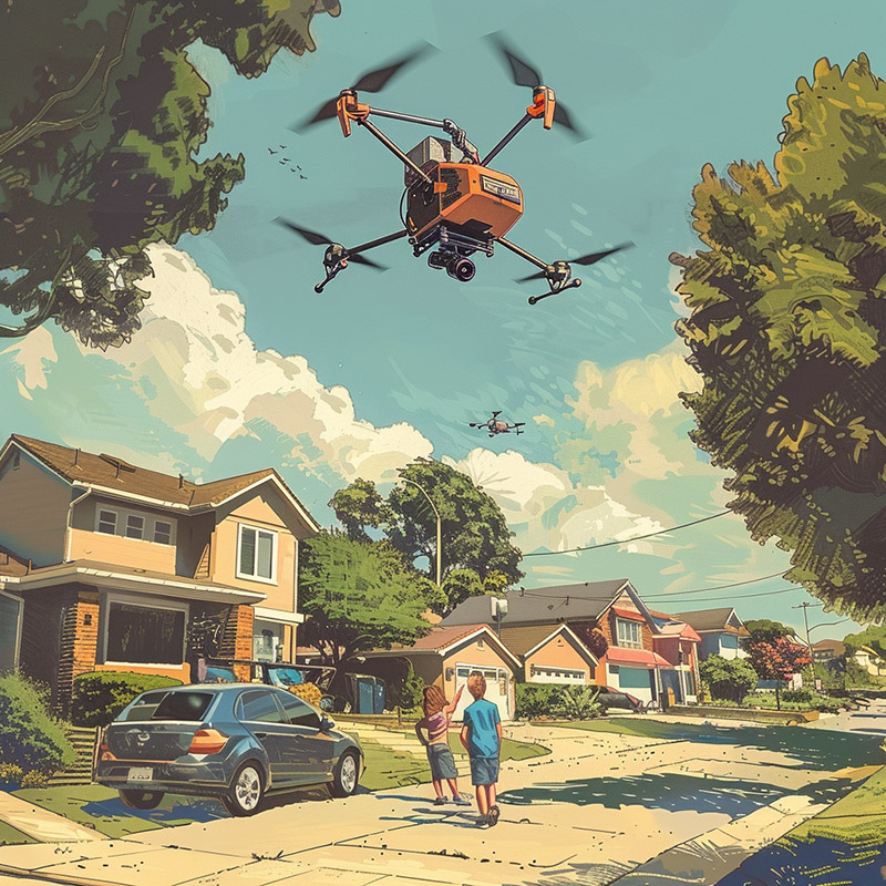 Drones for Delivery and Logistics