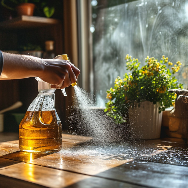 Vinegar as a Natural Cleaning Agent