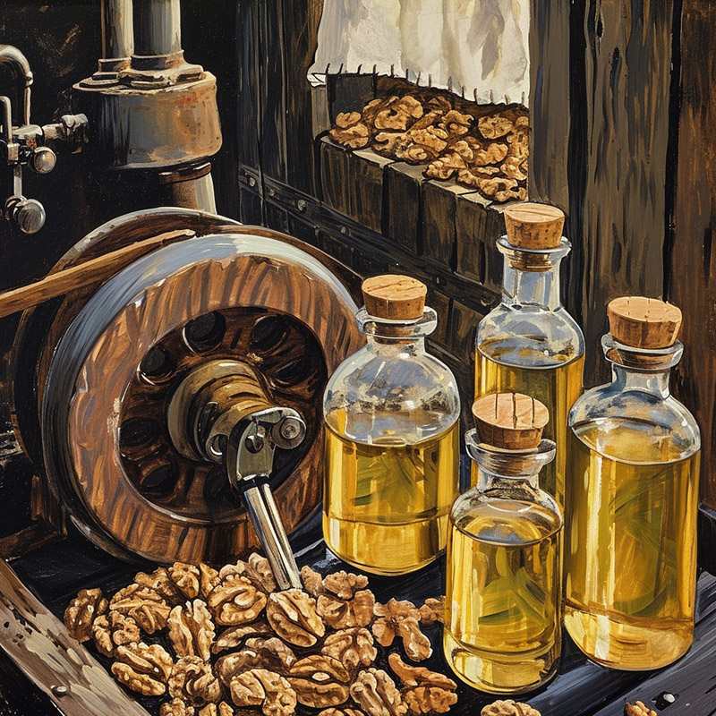 Walnut Oil Production