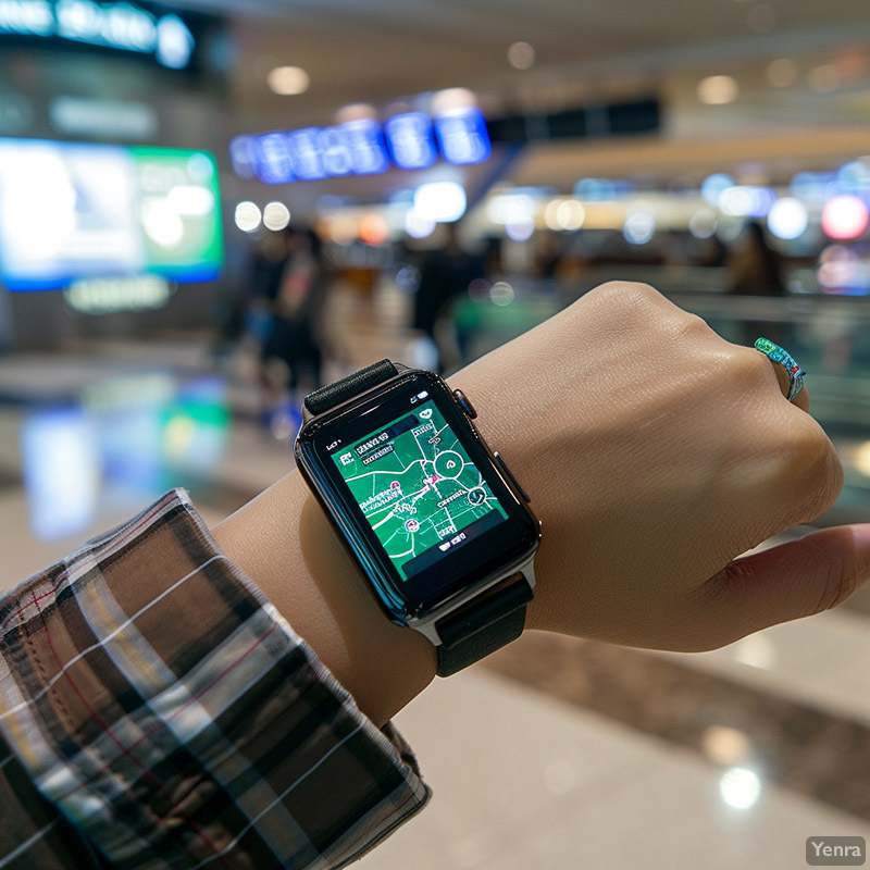 Smartwatch with Travel Apps