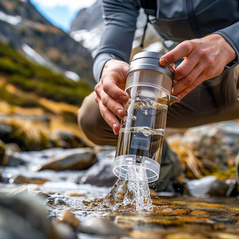 Water Purification Bottle