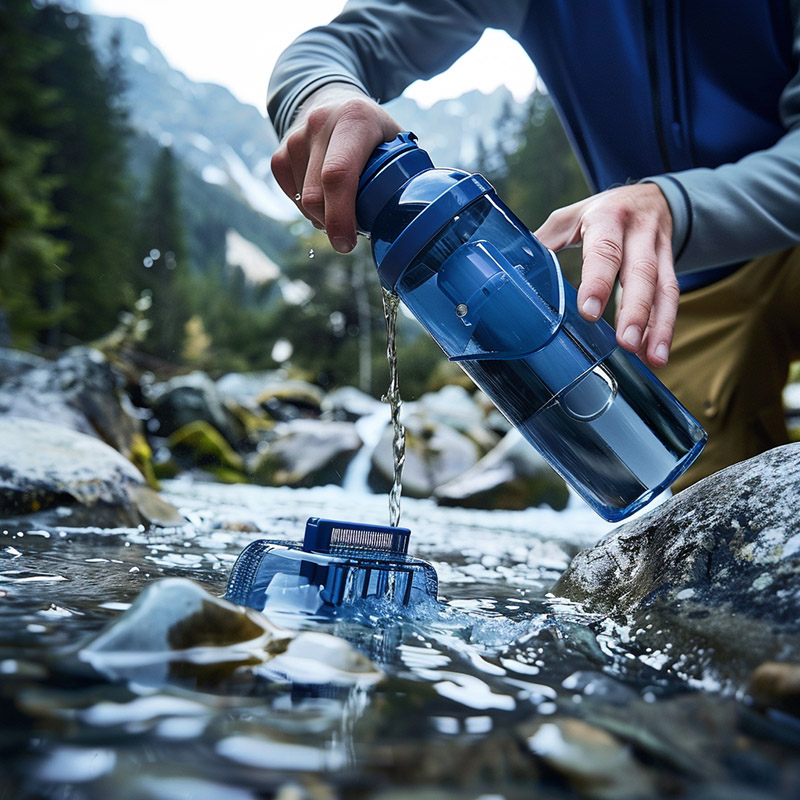 Water Purification Bottle