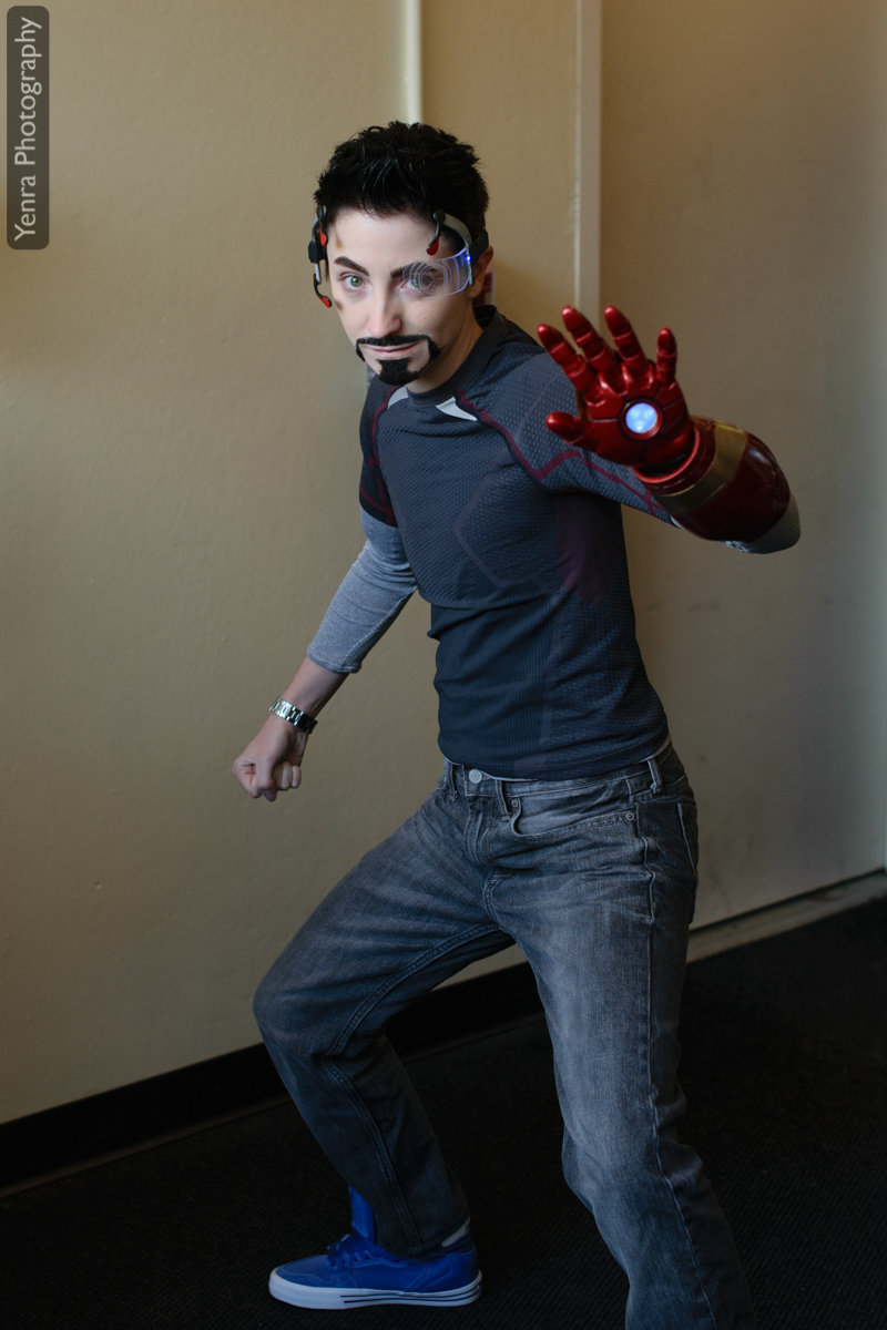 Tony Stark from Iron Man and Avengers