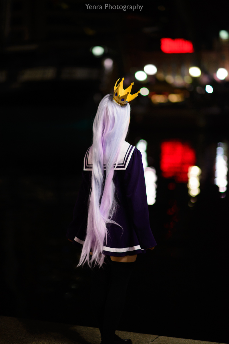 Shiro by the water