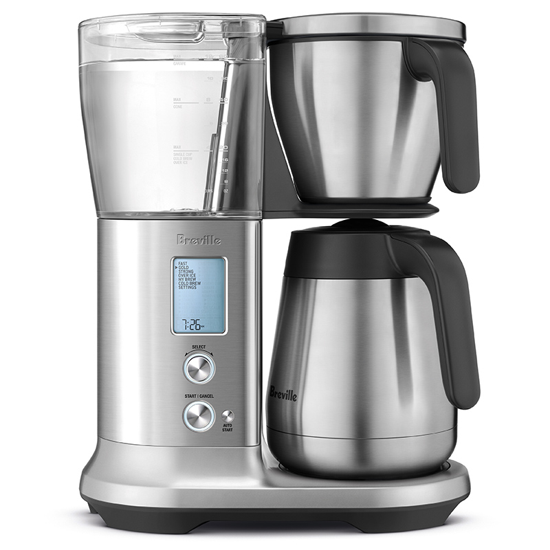 Versatile Breville Precision Brewer Produces One, Twelve Cups, Pour Over, Cold Brew