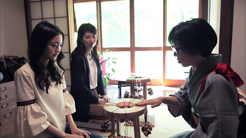 Experience Japan culture making braided cords