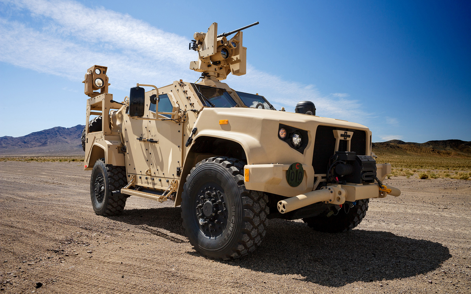 thumbnail image 2 of N Scale 1:160 JLTV RWS – US Army OD Green – Resin Model Kit (Joint Light Tactical Vehicle) 2 of 6