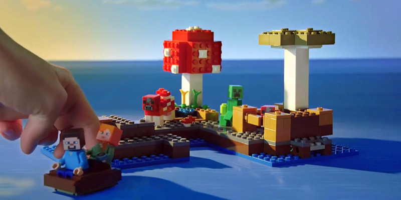 minecraft ocean monument lego set