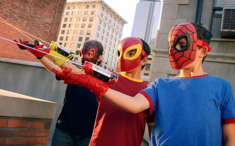 Marvel Ultimate Spider-Man Color Shock Slingers and Masks