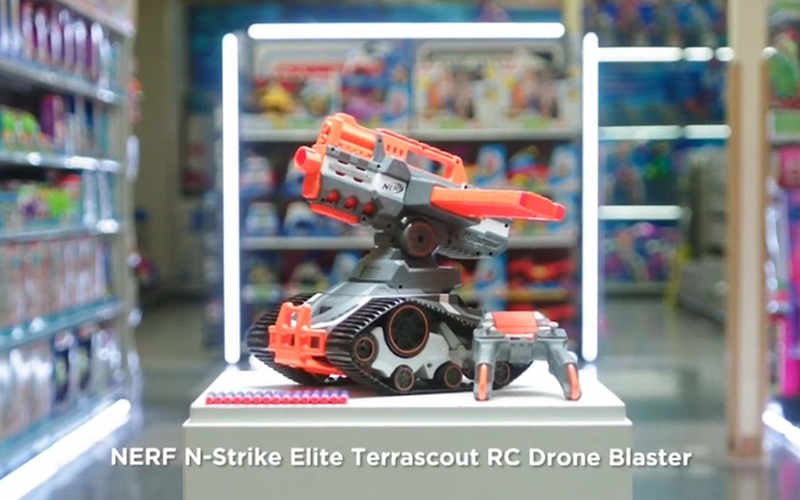 Nerf N-Stroke Elite Terrascout RC Drone Blaster
