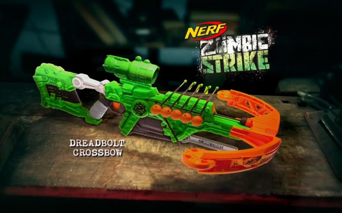 Nerf Zombie Strike Dreadbolt Crossbow Yenra