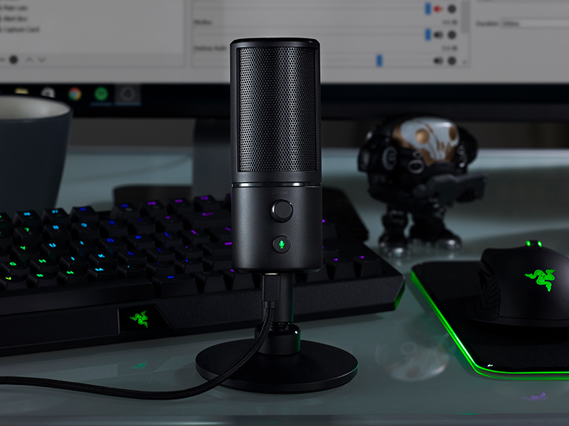 Razer Seiren X Microphone USB Condenser Inbuilt Shock Mount