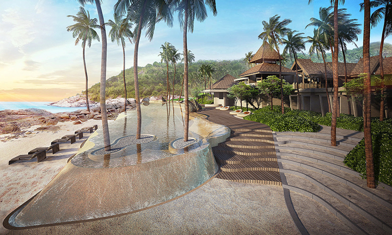 Ritz-Carlton Koh Samui Island in Thailand