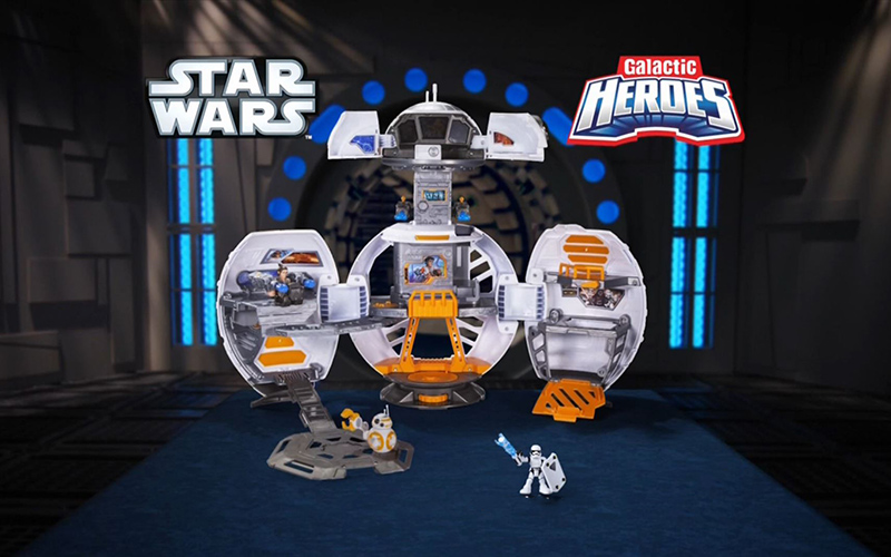 Star Wars Galactic Heroes BB8 Adventure Base