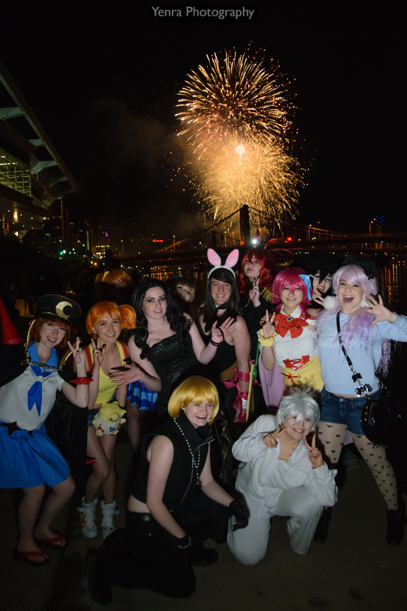 We had a blast during the fireworks at Tekko 2015