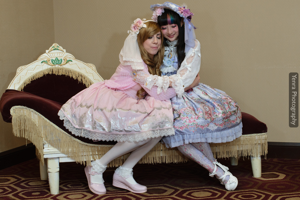 Rinrin Doll was so sweet at the Lolita Tea Party