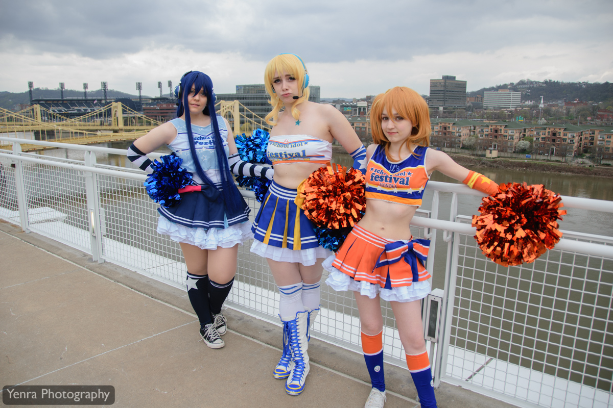 Love Live! on the roof at Tekko 2015
