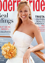 Bachelorette Trista Wedding in Modern Bride Magazine