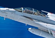 Navy F/A-18E/F IRST21 Infrared Sensor System Detects and Tracks Airborne Threats