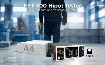 Compact Hipot Electrical Safety Tester Integrates AC/DC Withstand and Insulation Resistance Functionality
