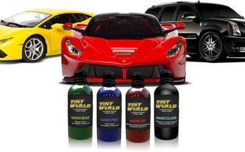 Tint World Super Glossy Nano Ceramic Coating: Durable, Scratch-Resistant, Water Resistant