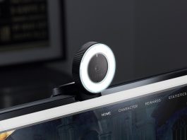 Razer Kiyo Desktop Camera Adjustable Ring Light Broadcast Streaming