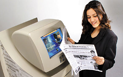 Newspaper Kiosk