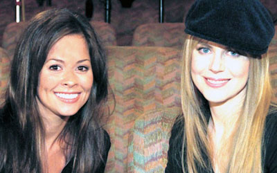 Brooke Burke with Nicole Kidman