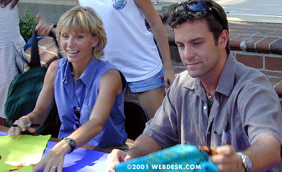 Tina Wesson and Jeff Varner of Survivor