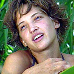 Colleen from Survivor Looking Up