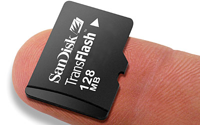 TransFlash Memory Card - Yenra