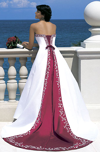 Color Wedding Dress