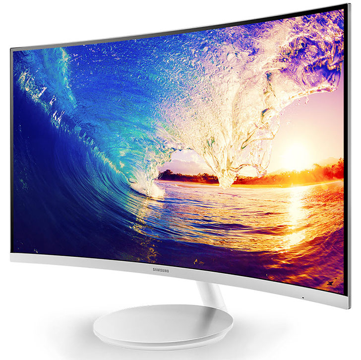 curved frameless monitor